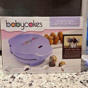 Babycakes Cake Pop Maker, 12 Cake Pop Capacity, Purple